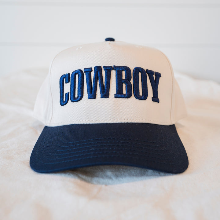 Cowboy Hat Cream/Navy