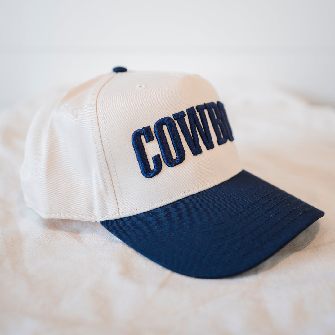 Cowboy Hat Cream/Navy